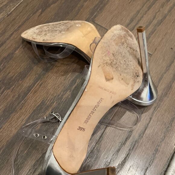 Manolo Blahnik clear strap heel - Picture 5 of 5